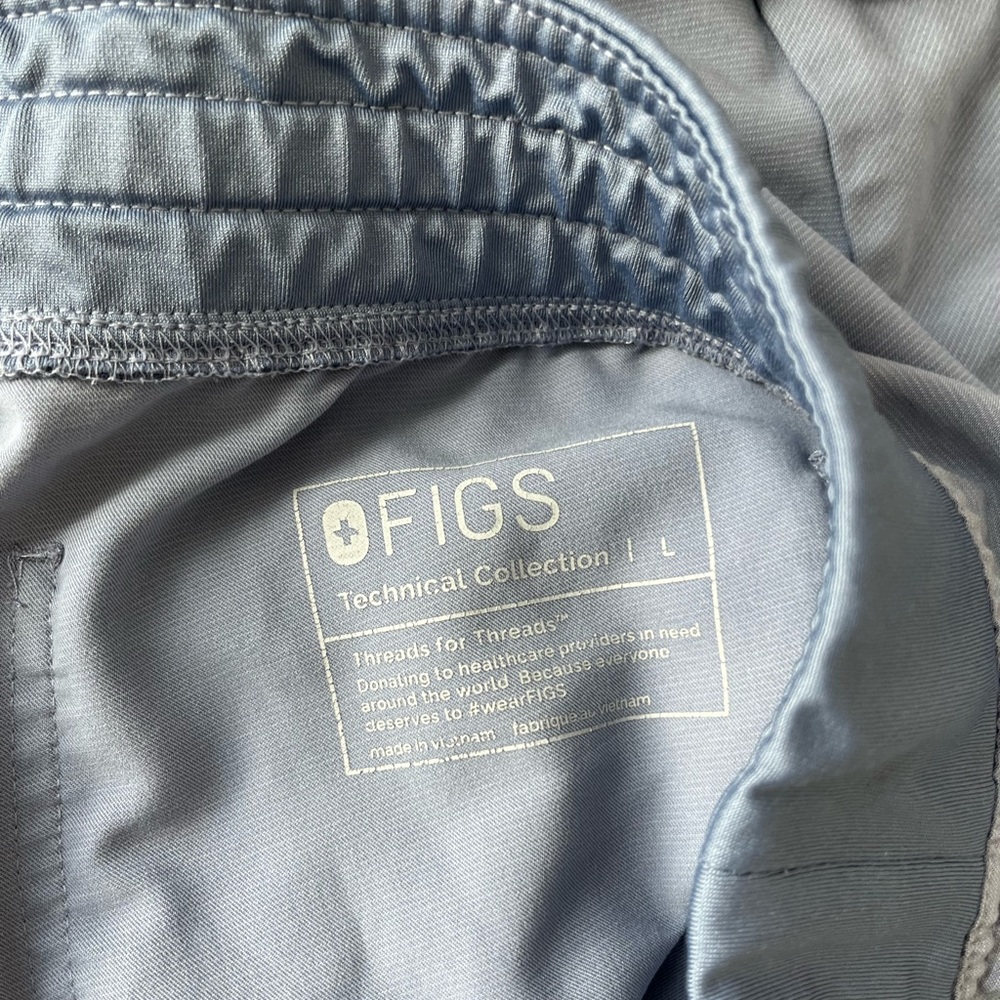 Figs Technical Collection in Soft Blue - Picture 7 of 9